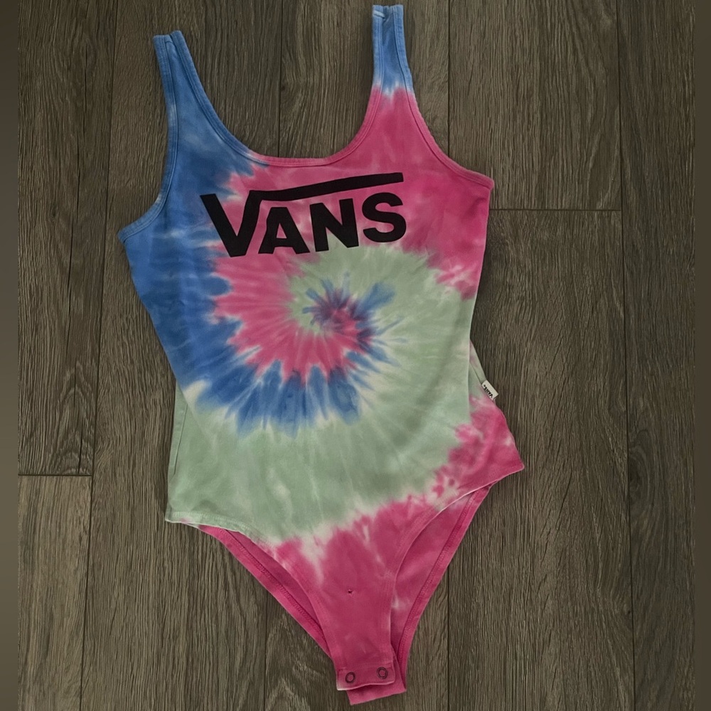 Vans Multicolor Tie-Dye Bodysuit!